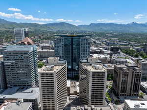 City view with a mountain view