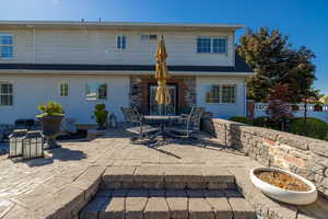 Back of house featuring a patio area