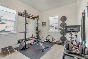 View of workout room