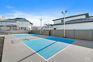 View of sport court