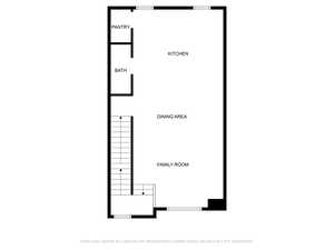 Main Level Floor plan