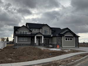 View of craftsman-style home