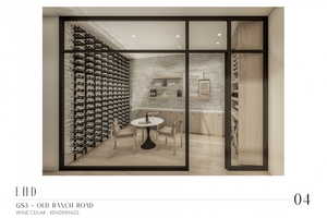 View of wine room