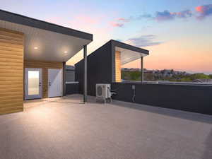 View of patio / terrace with ac unit
