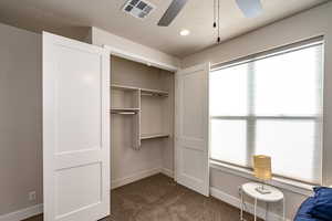 Bedroom 3 View of closet