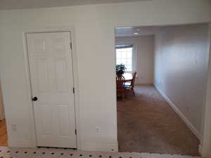 Formal dining room view from Kitchen