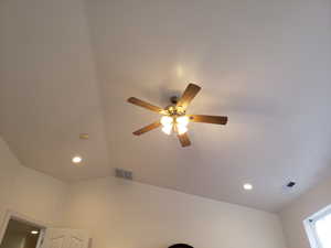 Ceiling fan in Master bedroom