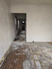 Living Room Looking Towards Hallway