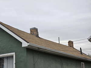 View of Roof from West Side