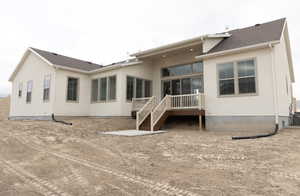 View of rear view of house