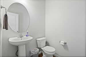 Bathroom featuring toilet