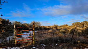 View of gate