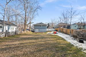 View of house from back of lot