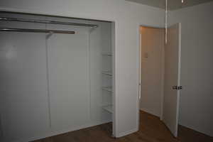 View of closet