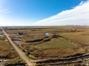 Bird's eye view featuring a rural view