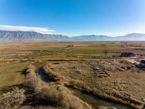 Mountain view featuring a rural view