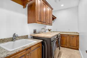 Laundry Room with sink