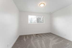 Spare room with carpet flooring