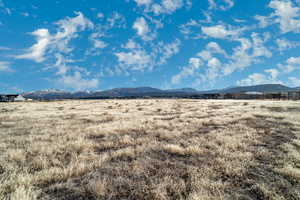 Mountain view with a rural view