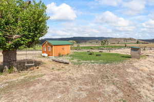 View of yard with a view of rural / pastoral area