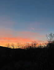 View of nature at dusk