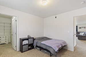 Bedroom #4 with spacious walk-in closet