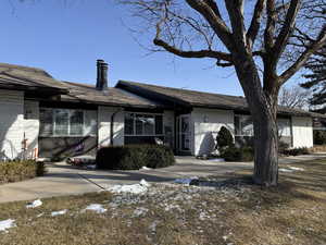 View of ranch-style house