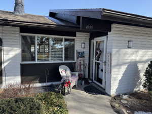 Front door and entry