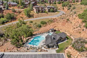 Clubhouse and pool