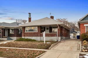 View of bungalow-style home