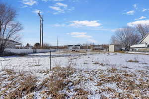 View of snowy yard