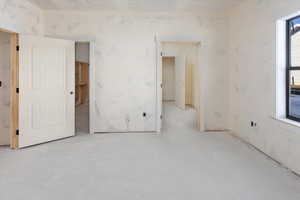 View of unfurnished bedroom