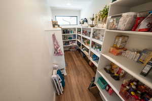 View of storage area
