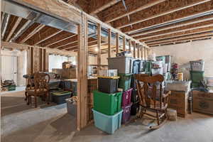 View of basement