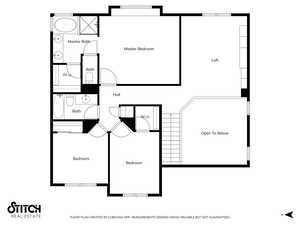 Second Level Floor Plan