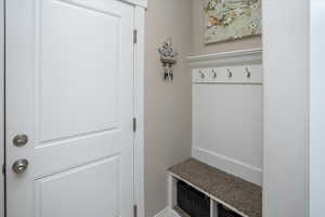 View of mudroom