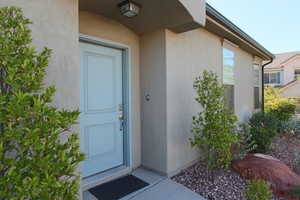 View of property entrance