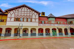 Main courtyard shops