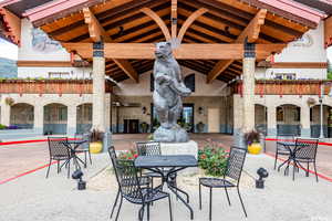 Patio at Main Entrance