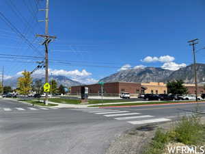 View of road featuring a mountain view