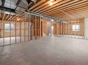 View of basement
