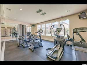 View of exercise room