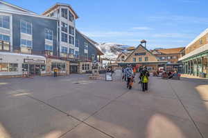 View of community with a mountain view