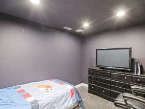 Bedroom featuring light hardwood / wood-style floors