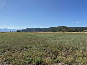 View of mountain feature featuring a rural view