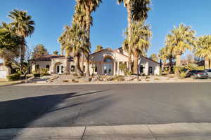 View of mediterranean / spanish-style home