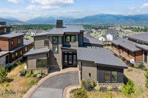 Exterior space featuring a mountain view