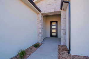 View of property entrance