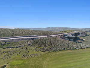 View of mountain backdrop