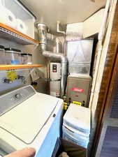 Unit 1- Utility area combined with laundry area